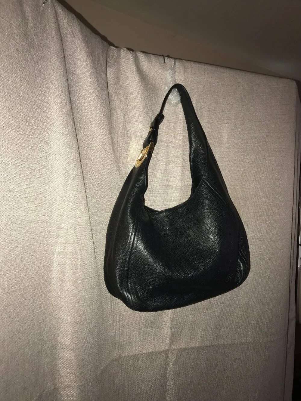 Michael Kors Large Fulton Leather Hobo Bag